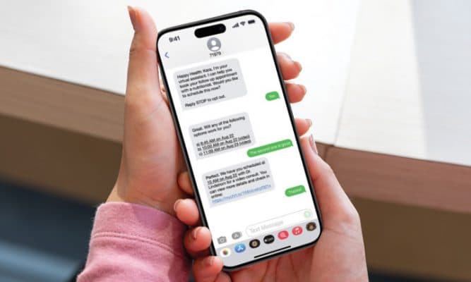 Conversational AI in Text Messages Boosts Appointment Confirmations and Reduces Rescheduling Calls